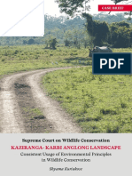 Supreme Court protects Kaziranga wildlife landscape