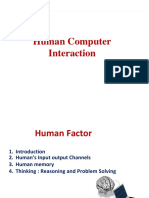 Human Computer Interaction