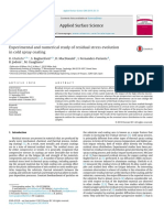 14-冷喷涂中残余应力演变的实验与数值研究Experimental and Numerical Study of Residual Stress Evolution in Cold Spray Coating