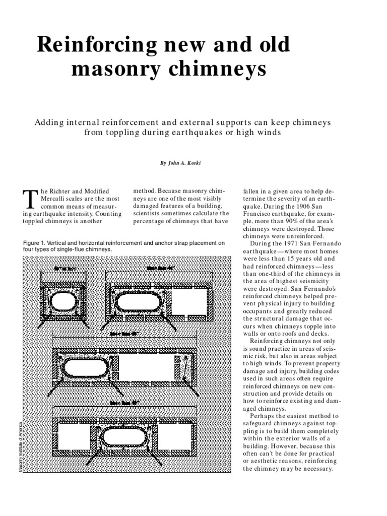 Concrete Construction Article PDF Reinforcing New and Old Masonry ...