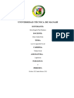 Analisis Critico de Legislación