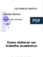 Como Apresentar Um Trabalho Académico