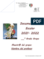 Documentación Escolar 2021-2022 Primera Parte