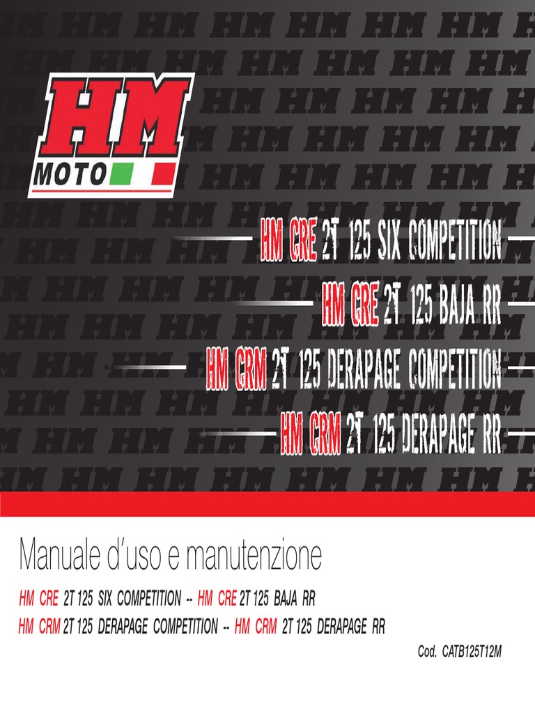 Manuale HM 125 2t | PDF