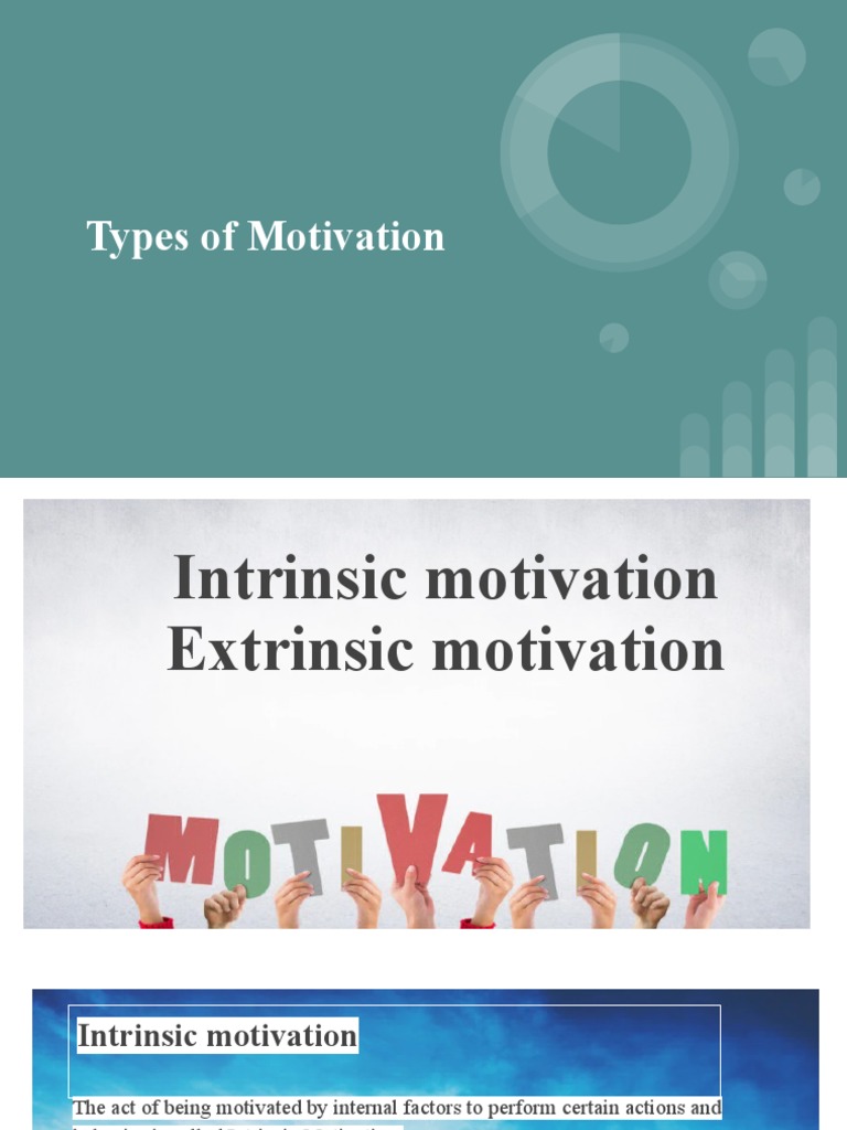 Types of Motivation | PDF