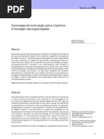 o Processo de Motivacao