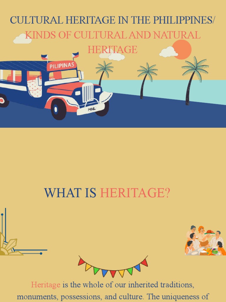 Pilar Report PDF Cultural Heritage Philippines