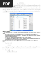 Functions Files Notes Python