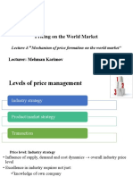 4 Mechanism of Price Formation