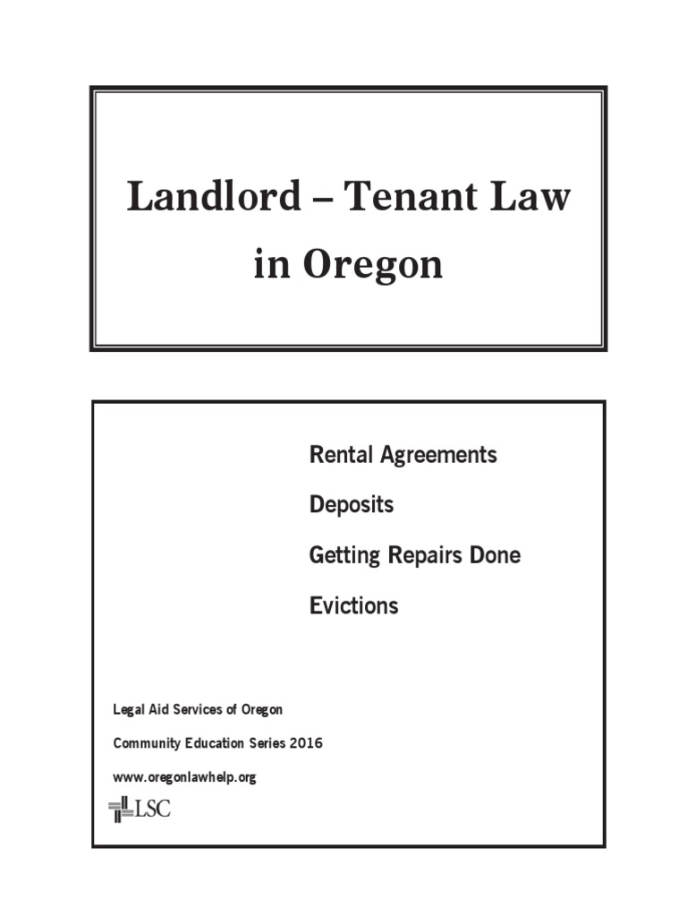Landlord Tenant Law 2016 Final | PDF | Lease | Landlord