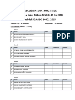 SGA 2022 CET Gpos. Exposiciones de Trabajos Finales SIG