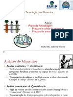 Aula 2 - Bromatologia 2019