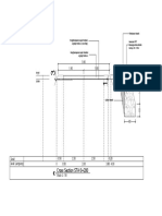 Cross Section STA 0+200: Timbunan Tanah Penghamparan Lapis Pondasi Agregat Kelas A (Leveling)