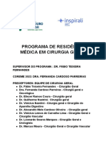 Programa de Residência Médica em Cirurgia Geral - Hospital Lindouro Avelar