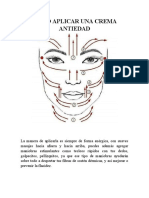 Como Aplicar Una Crema Antiedad