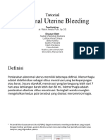 Abnormal Uterine Bleeding: Tutorial