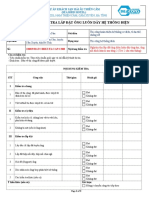 03.CHECKLIST LẮP ĐẶT ĐIỆN