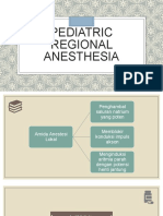 Pediatric Regional Anesthesia