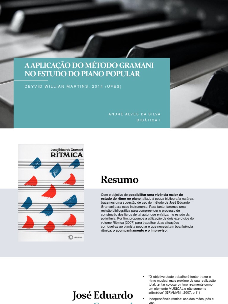 A Aplicação Do Método Gramani | PDF | Ritmo