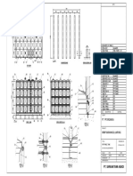 Pt. Saranatama Abadi: Top View Concrete Base Cross Section B-B