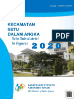 Kecamatan Setu Dalam Angka 2020