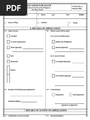 LEAVE FORM