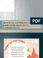 Mengenal Kepribadian