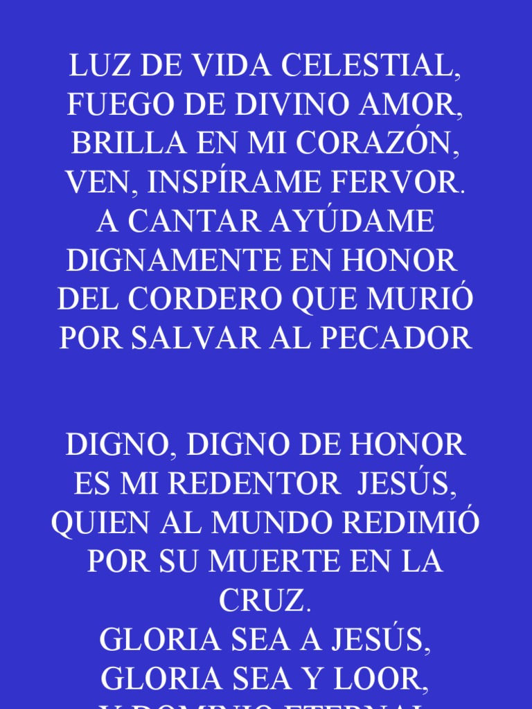 Himno 2 Luz de Vida | PDF