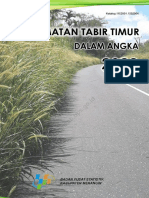 Kecamatan Tabir Timur Dalam Angka 2022