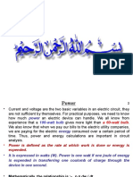 3 Power, Passive Sign Convention, Resistor and Ohm's Law