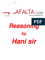 Blood-Relation Reasoning Hani Sir