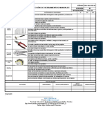 Check List de Herramientas Manuales