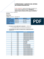 Certificado de Operatividad Decanato