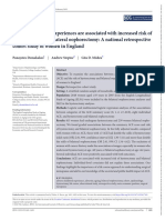 BJOG - 2022 - Demakakos - Adverse Childhood Experiences Are Associated With Increased Risk of Hysterectomy and Bilateral