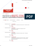 List of ISO Standards As On 06120222