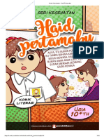 Komik Kesehatan - Haid Pertamaku