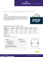 400W GaN Transistor for S-Band Radar