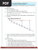 X CLASS-Similar Triangles Constructions