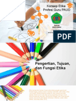 Konsep Etika Profesi Guru PAUD