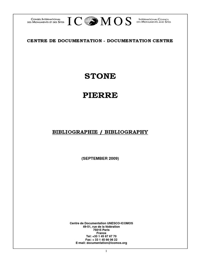 Stone Documentation | PDF | Rock (Geology) | Marble
