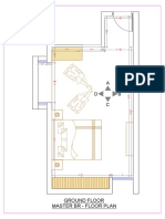 Master BR floor plan dimensions