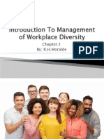 CHAPTER 1 - Introduction To Management of Workplace Diversity