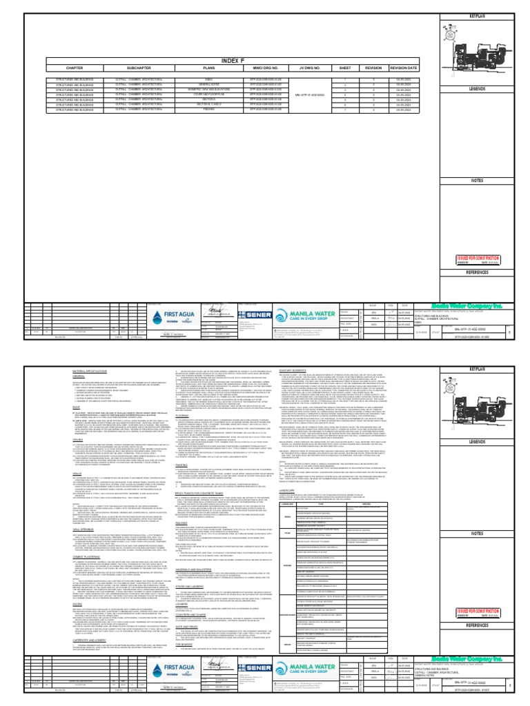 Outfall Chamber Architectural Plans | PDF | Screw | Pipe (Fluid Conveyance)
