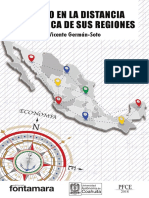 2019 Mexico en La Distancia Economica de Sus Regiones