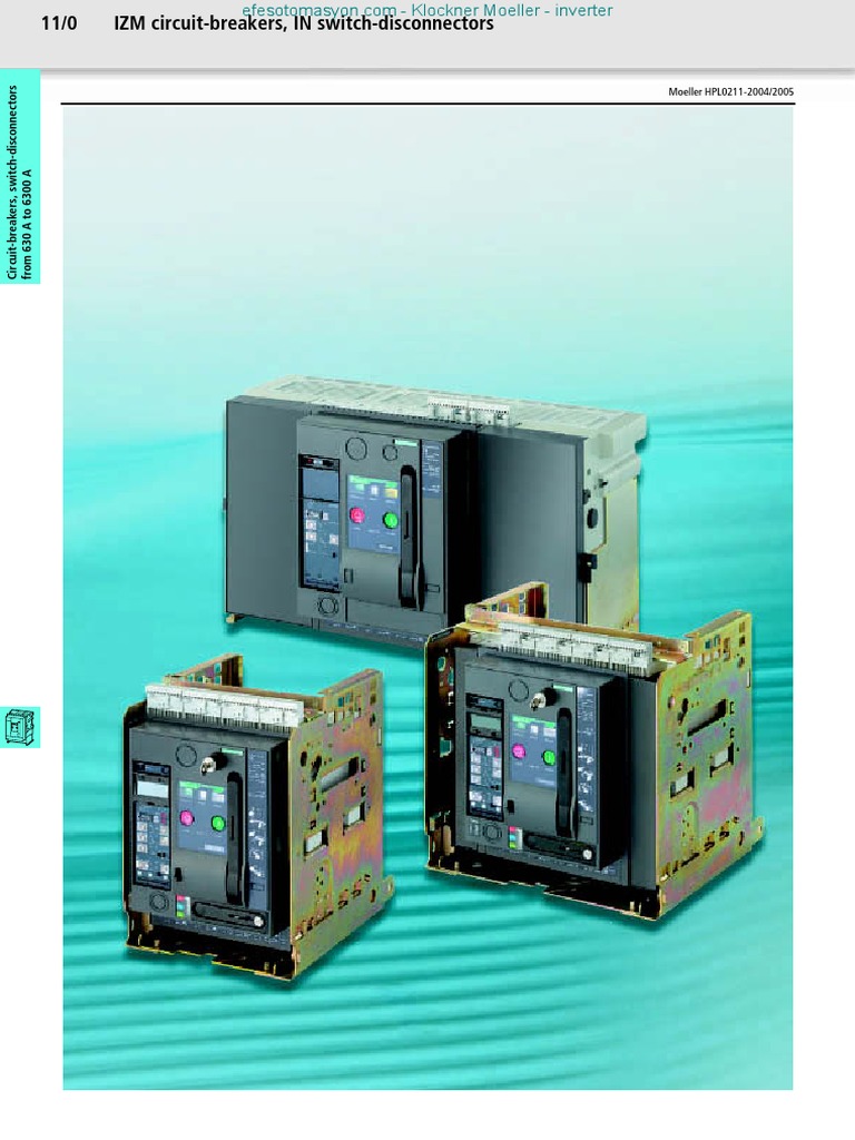 Klockner Moeller HPL0211-2004 - 11 - IZM - GB | PDF | Switch