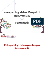 Abnormalitas Dalam Perspektif Behavior Humanistik