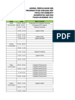 Jadwal Kuliah Semester 1 TA 2022-2023 Ganjil - XLSX Blok 1