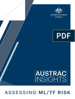 AUSTRAC Insights - Assessing ML-TF Risk