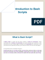 Introduction To Bash Script