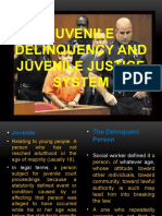 Juvenile Delenquency and Juvenile Justice System